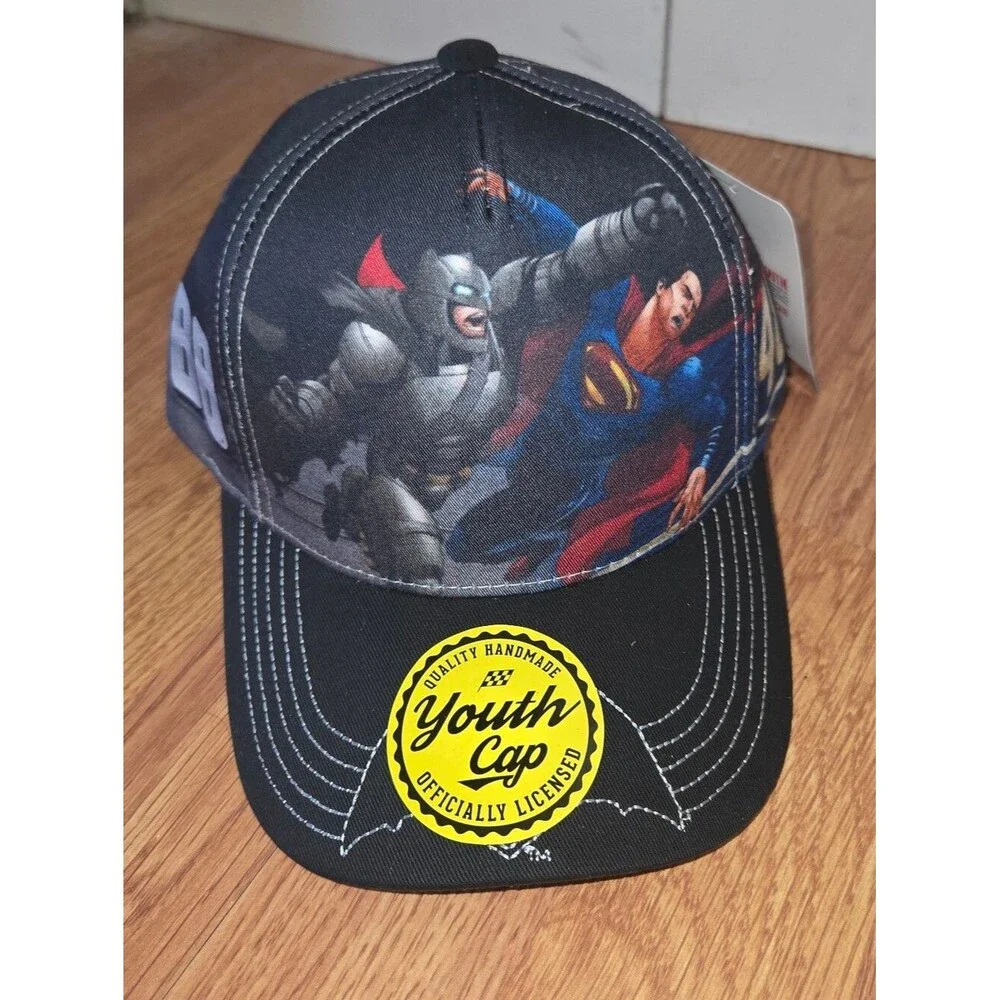 Dale Jr #88 VS Jimmie Johnson #48 NASCAR Batman VS Superman Hat Cap Youth NWT